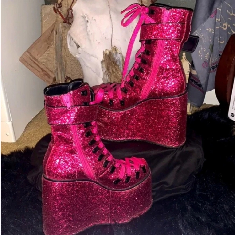 Women Shoes Lace Up Boots